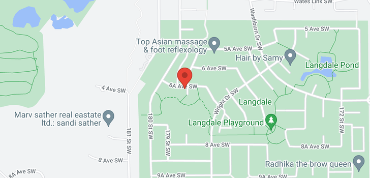 map of 646 178A ST SW SW